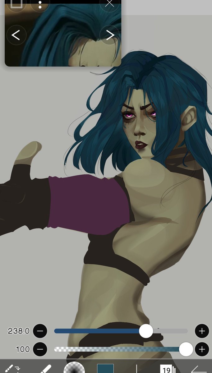 BabsVtt's tweet photo. Reviví gente xD 
#ArcaneSeason2 #Jinx #skech #myart #proceso #jinxarcane https://t.co/WDoE9TXn7o