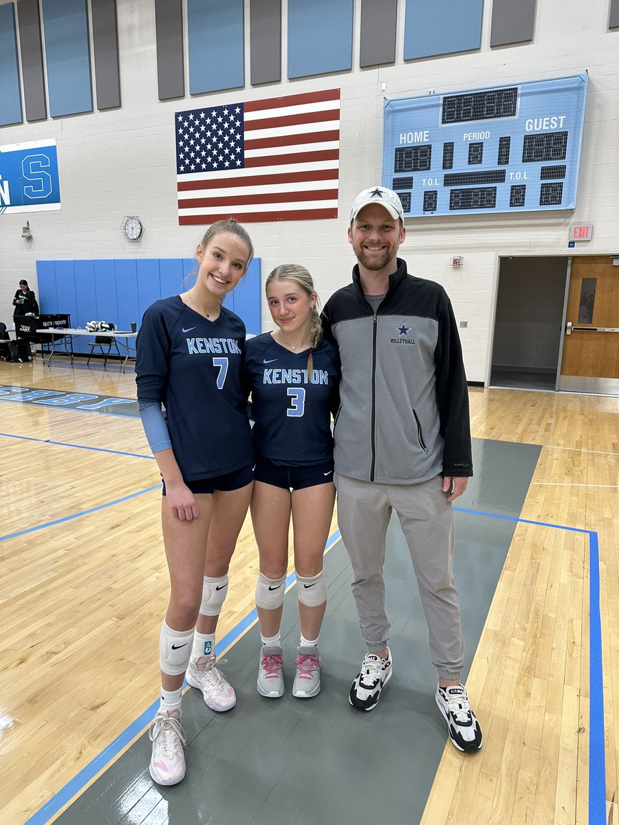 Congrats to Emma and Ashlyn for taking part in the District All Star game today!