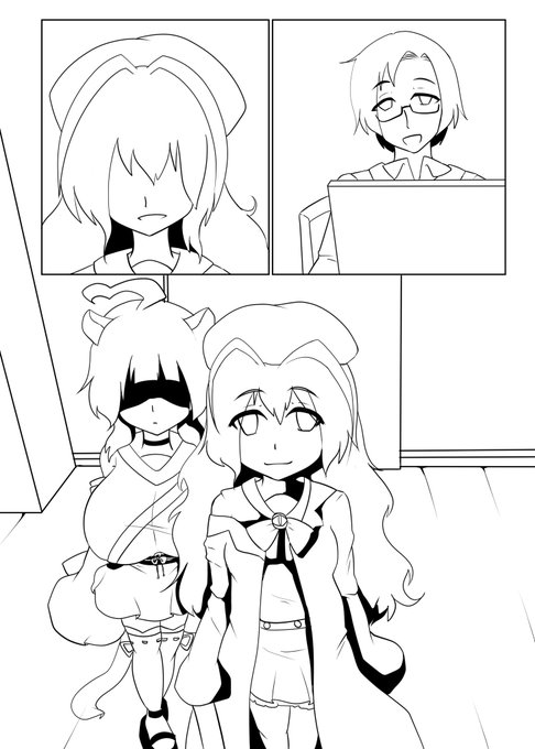 今日の朝活ー。
やっと1冊目の線画進めれたやつ。
ペース上げないとまずいけど無理せず頑張るます。
2冊目の本文もあるよ! 