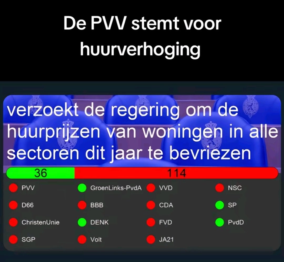 Als je slim bent, dan zul je nooit meer op de PVV stemmen. 
Begin je het in de gaten te krijgen, hóe je bent belazerd? 
Beloften, zegt de PVV niets! 
Het gaat alleen om jouw stem.