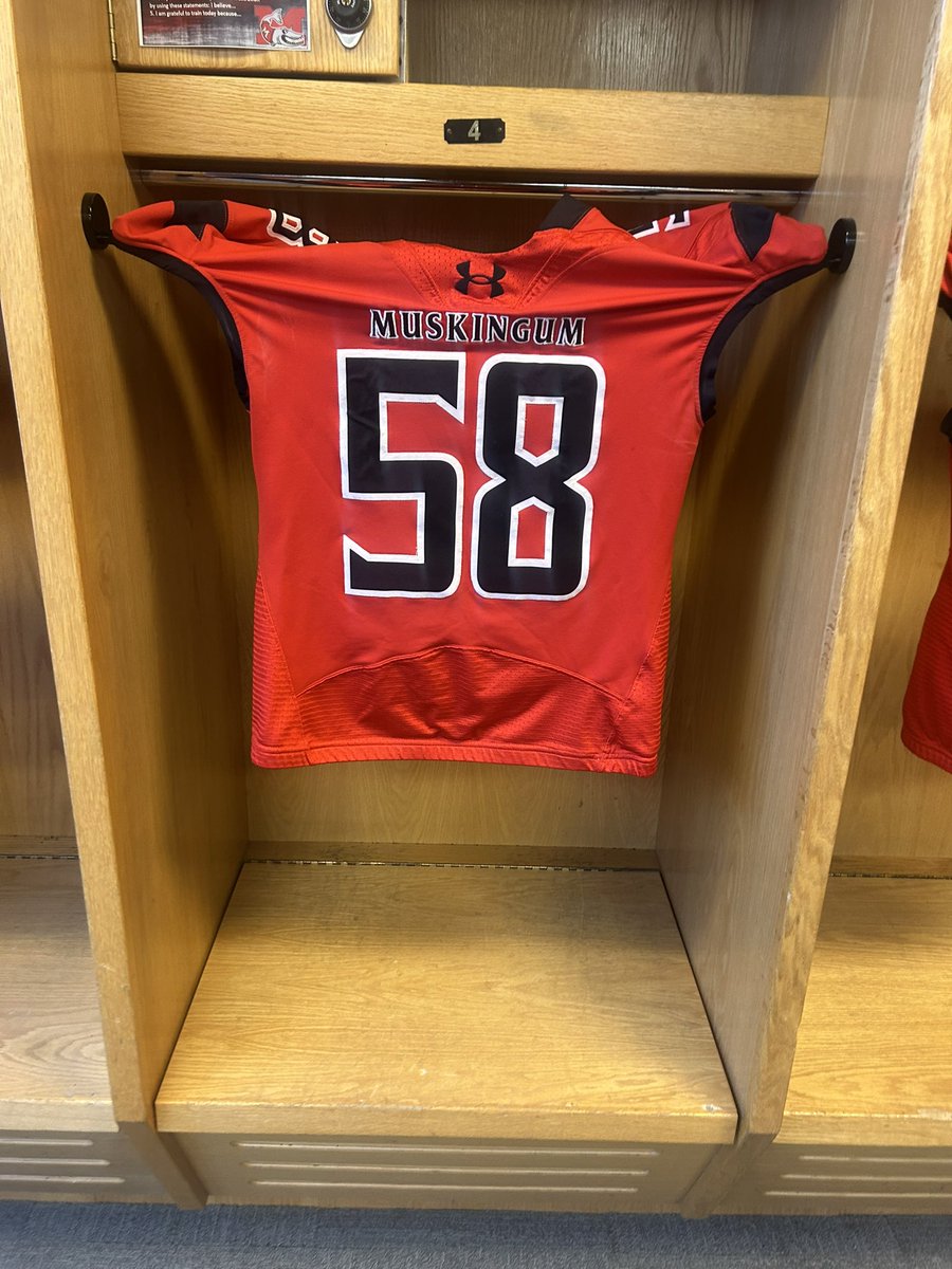 Had a great time out at Muskingum!🖤❤️Thanks <a href="/CoachNBowie/">Nehemiah Bowie</a>