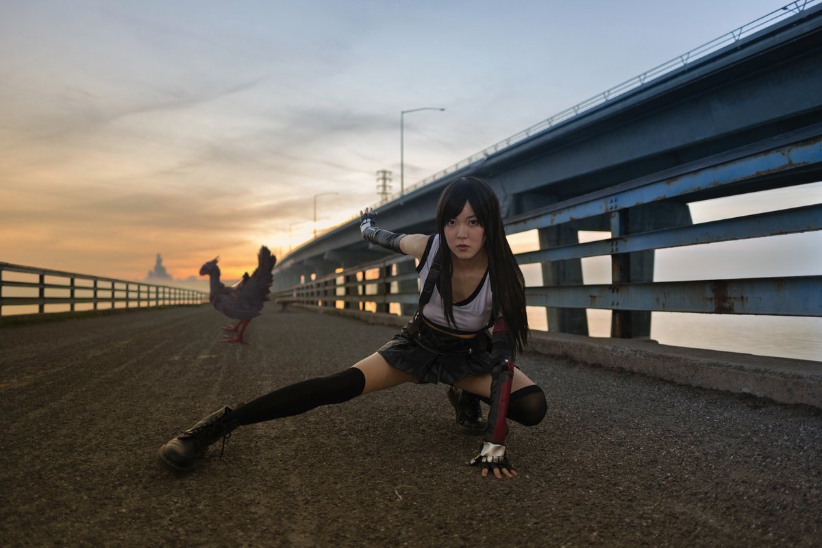 zentaifield's tweet photo. FF7R shoot https://t.co/qlLEVGxctZ