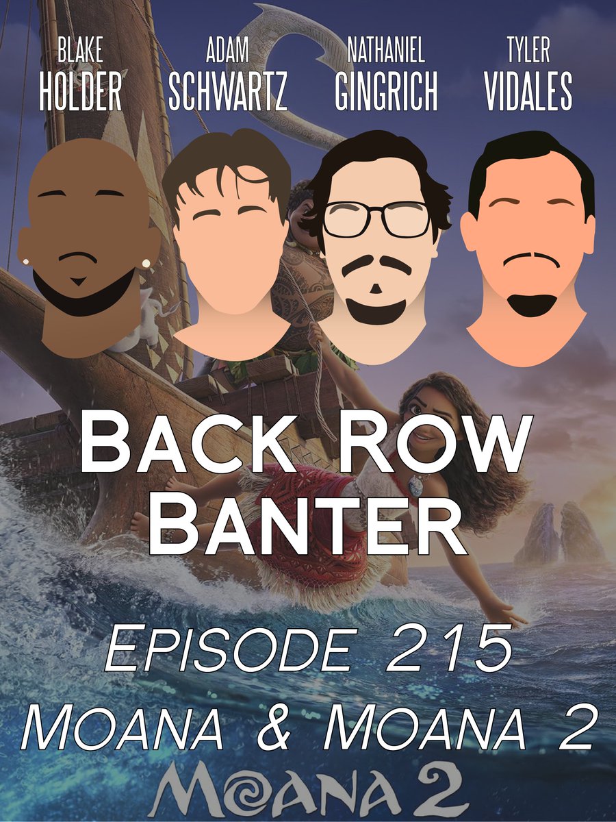 BanterRow's tweet photo. Is Moana 2 a worthy successor to the original?

We talk about both movies in a double-review episode!

https://t.co/7ged6QkOMx https://t.co/FiCFtPxKuf