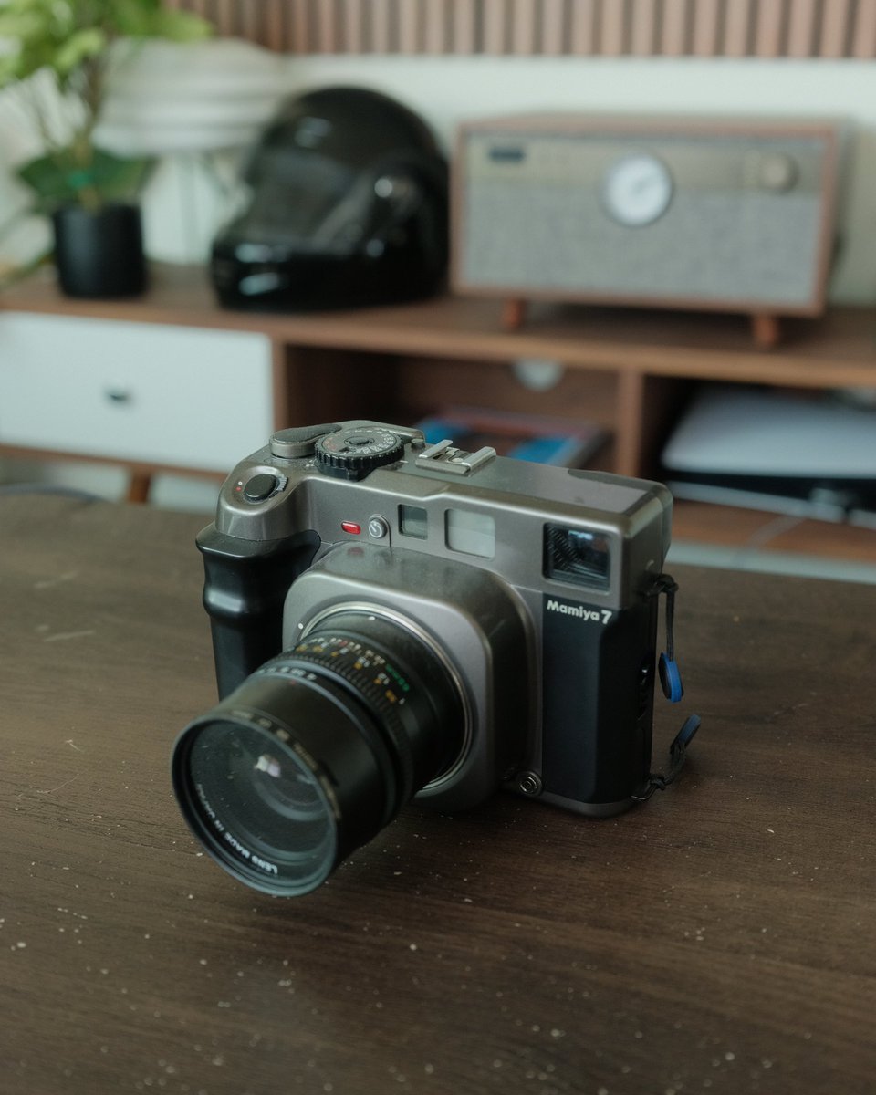 jancsn's tweet photo. Mamiya 7 for Sale! $3600.
Works great and no issues.
CLA’d in 2022
It’s literally  just collecting dust on my shelf. https://t.co/FuZhcbZcxt