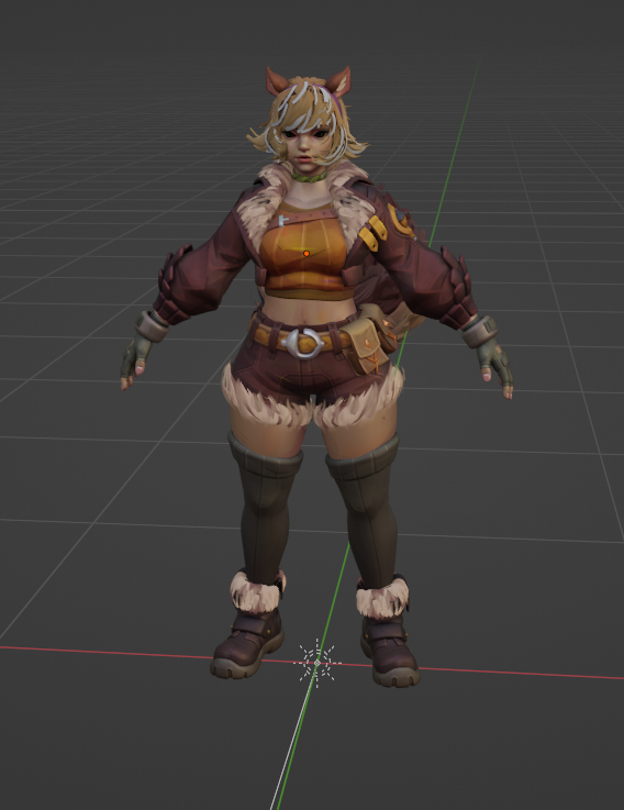 it begins
i have the model in blender, need to set some of the materials right
but
it begins