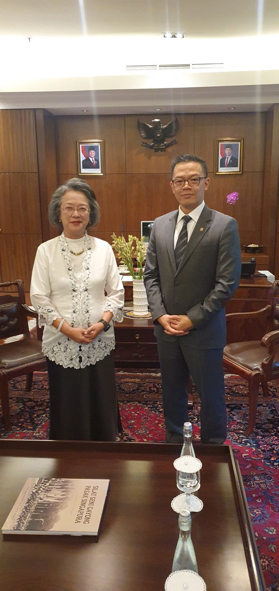 Pleasure meeting the new Foreign Minister Sugiono <a href="/Kemlu_RI/">MoFA Indonesia</a> to discuss #Indonesia's growing role and contribution to the energy transition, climate action and achieving the #SDGs in the #AsiaPacific.