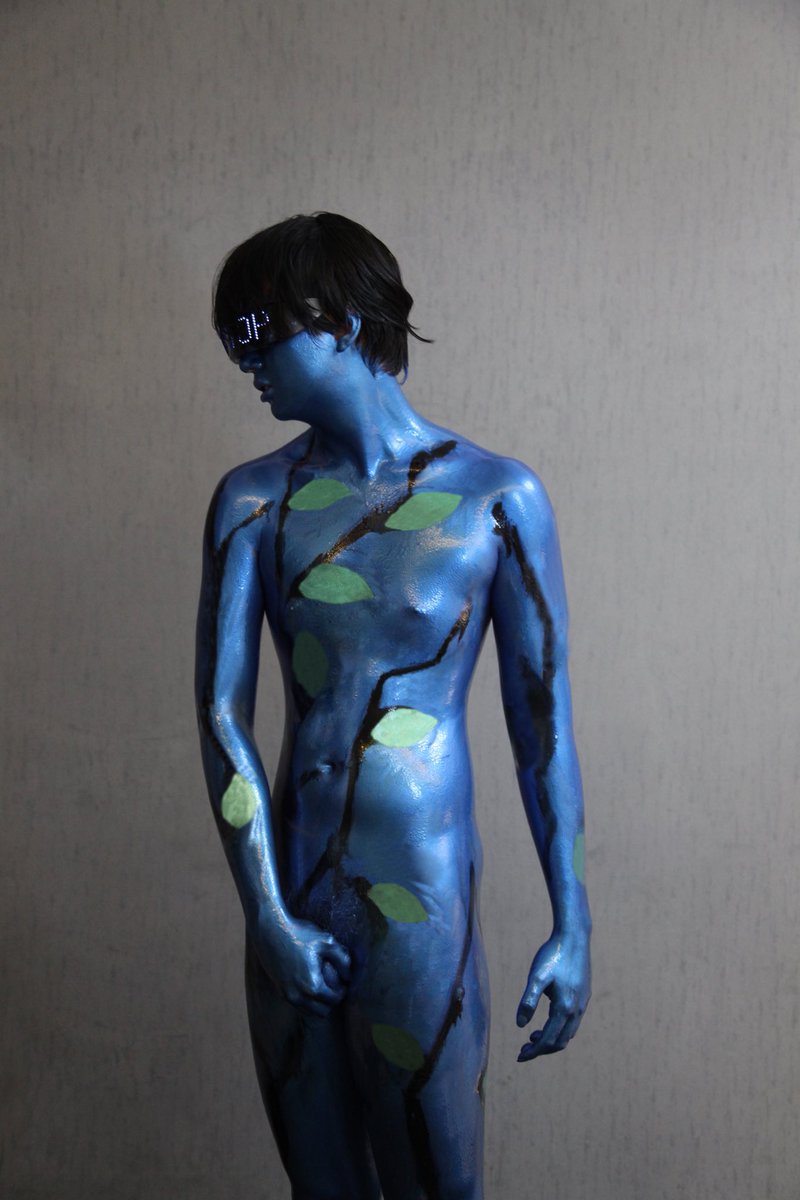 粉丝约拍 #男大学生 #人体彩绘 模特<a href="/galaxyGaoLX/">艾尔海森森森森森森森森</a>