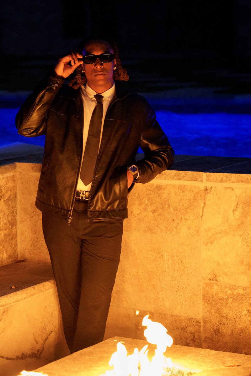 We pull out the leather for this kinda weather