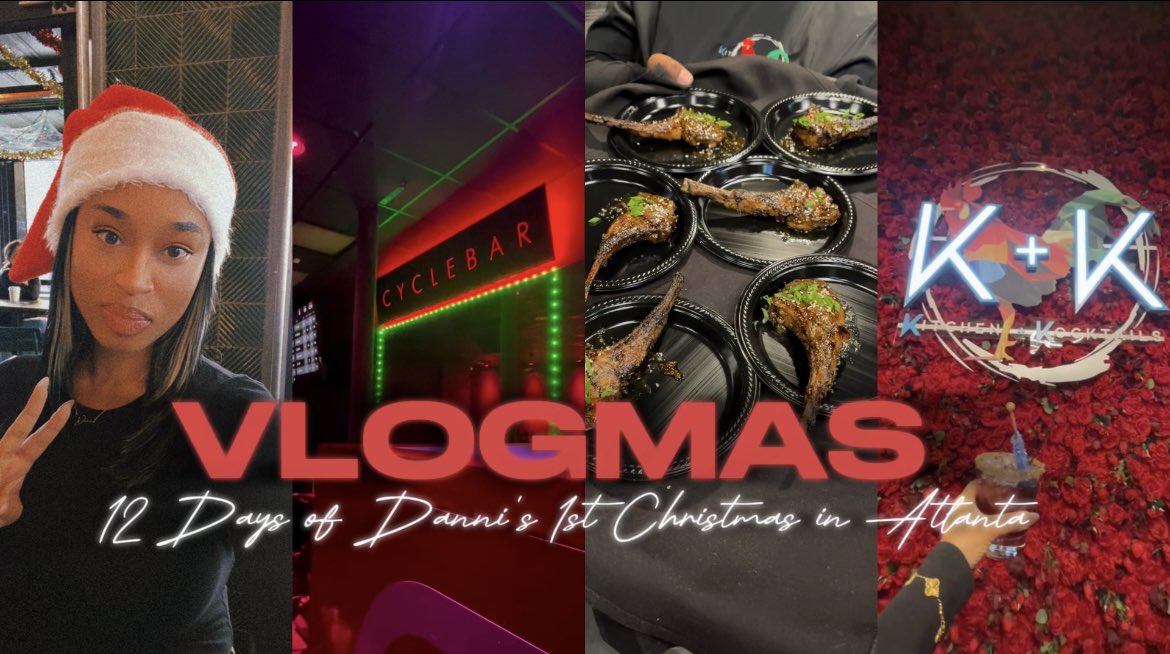 dannitv_'s tweet image. VLOGMAS DAY 2 | TRYING A NEW NAIL SHOP, CYCLEBAR SPIN CLASS, KITCHEN + KOCKTAILS ATL + MORE

youtu.be/MzxmzosooCA

#YouTuber #Vlogmas #BlackYoutubers