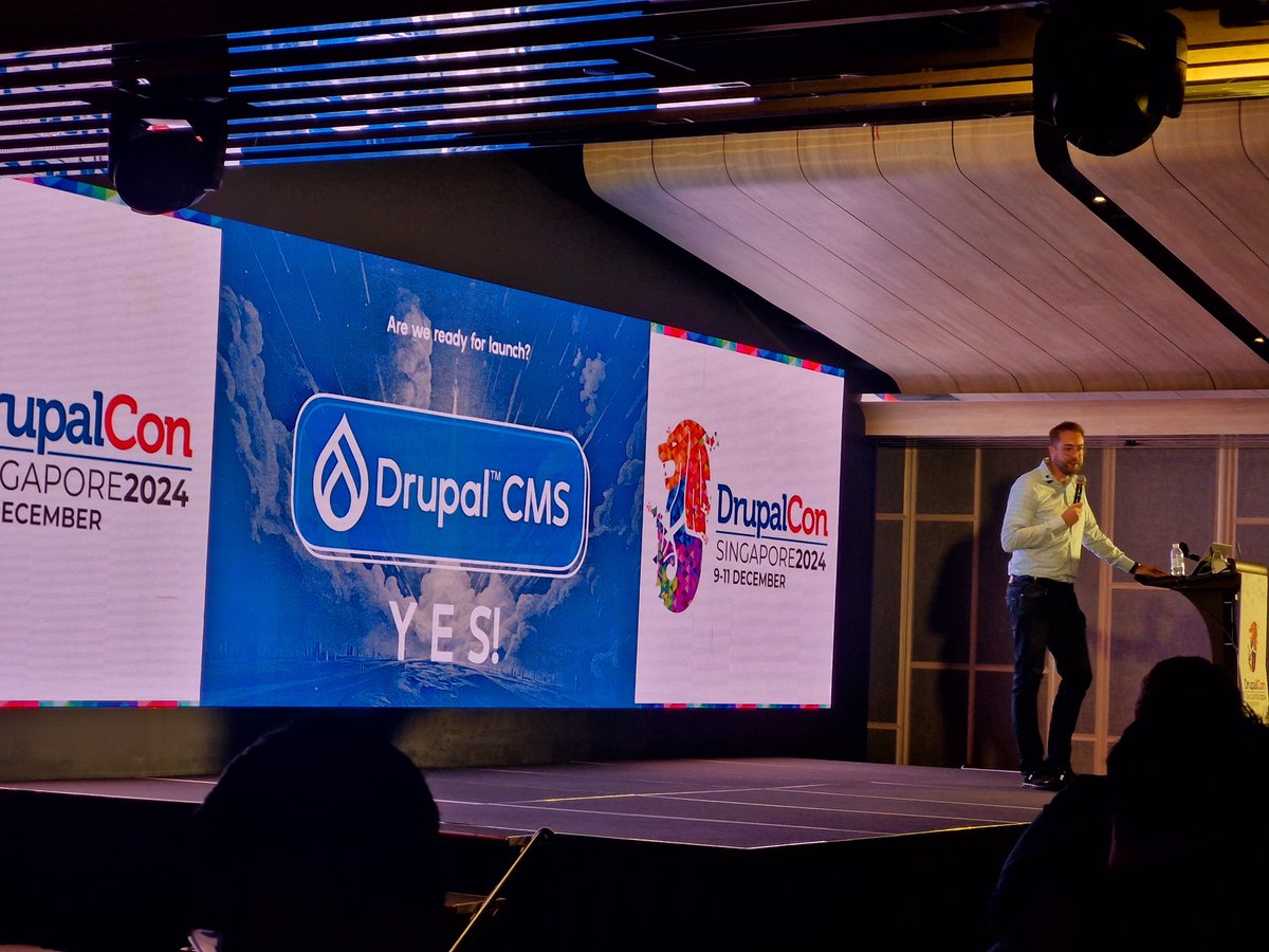 Drupal CMS coming soon 🔥
<a href="/DrupalConAsia/">DrupalCon Nara 2025</a>