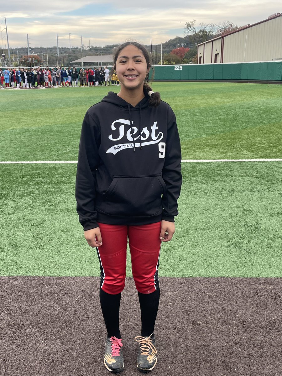 Savy_Vasquez_23's tweet photo. Had a great day learning and improving my game from some great coaches and players at Texas State Softball camp today! Thanks for a great camp!
@TXStateSoftball
@Rw15Woodard
@ScottWoodard8
@TEST2KX1
#EatEmUp #testsoftball https://t.co/a2jD1xaChu