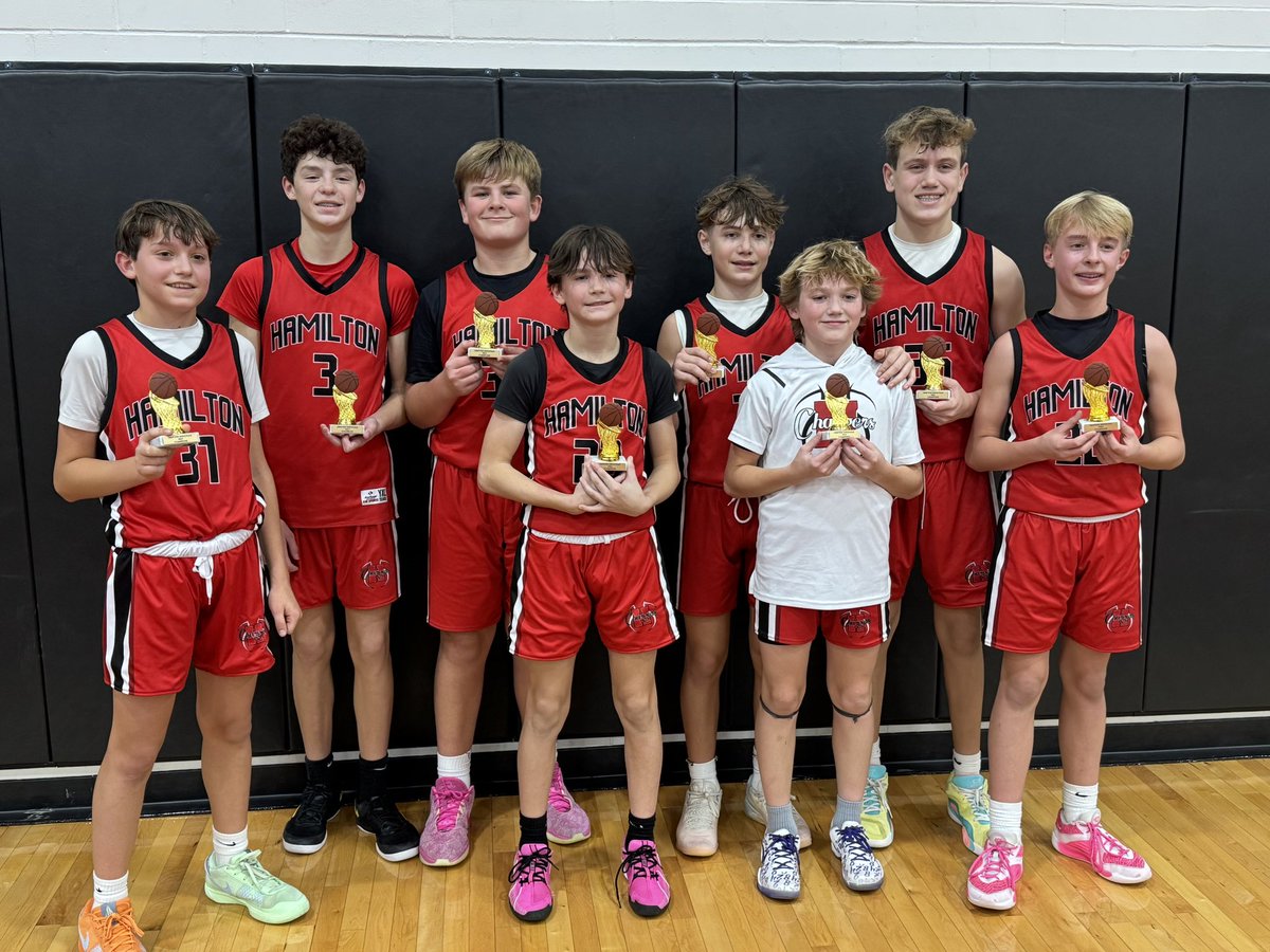 Congrats 7th Grade Red on win the Grafton Shootout Championship!