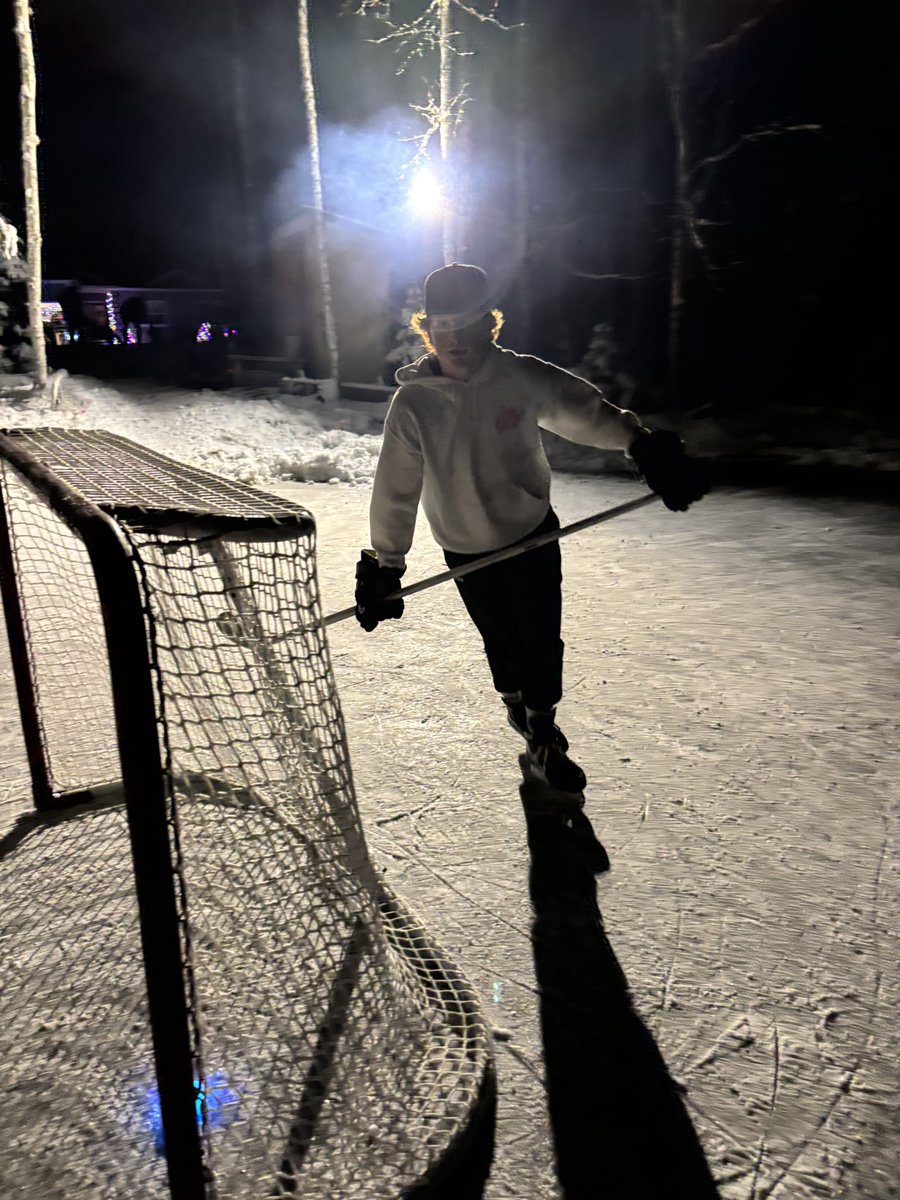 Pond hockey season started!!!