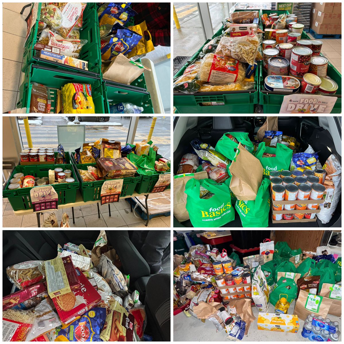 Making an impact, one pound at a time!

The Eastern Brampton Region of the Ahmadiyya Muslim Youth Association collected 7,500 lbs of food as part of our nationwide food drive campaign.

Proud to serve our community &amp; fight hunger together!

#FoodDrive #ServiceToHumanity #Brampton
