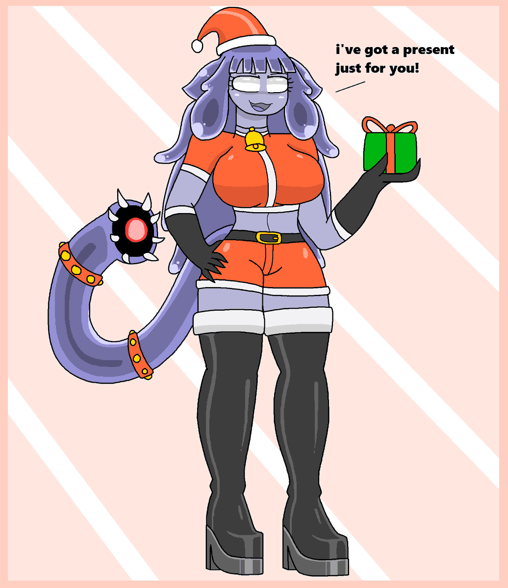 MysteryMatter1's tweet photo. Sarah in her santa outfit, reposted https://t.co/rSoQTL7TBo