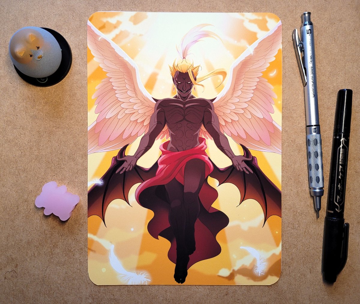 gazkerber's tweet photo. FFVI prints are available!  I've finally started my journey in the world of fan merch and I've opened my online shops! 🛍 Everything is made and packaged with love by yours truly 😍💕  

 Please check them out~ 

★ Etsy: https://t.co/ARxJZj24K9
★ Ko-fi: https://t.co/FCdJEnnuRi https://t.co/lobpBXFgq0