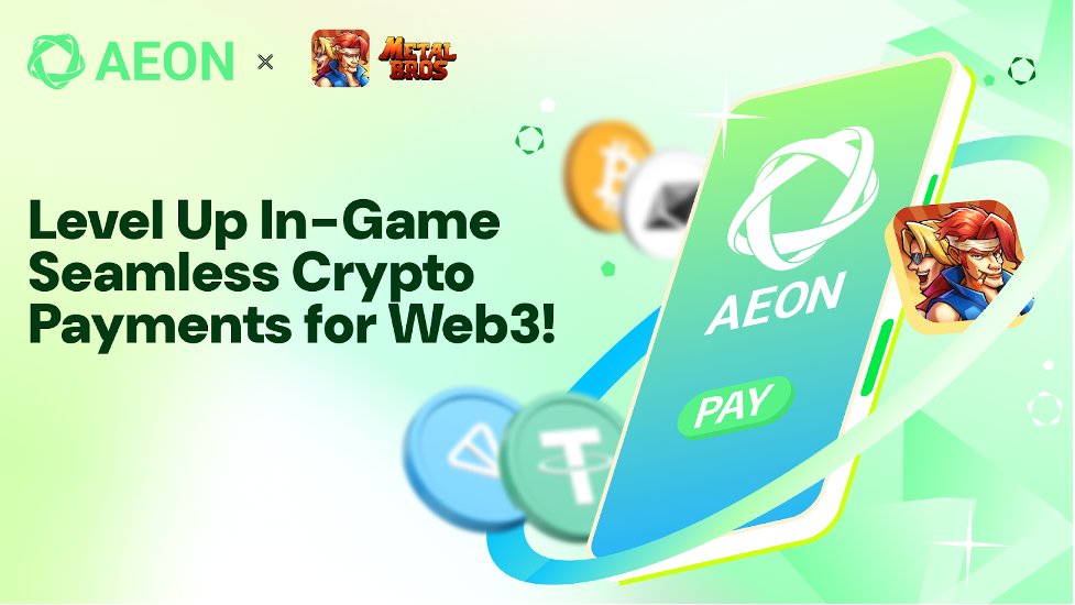 AEON_Community's tweet photo. 🎉Excited to partner with @MetalBros_ton, the ultimate arsenal strategy game on #TON! ⚔

💎🚀With #AEON's seamless #crypto payment protocol, we’re enhancing in-game transactions for the #MetalBros community—secure, efficient, and crypto-friendly.
#Web3Gaming #Web3 #PayFi https://t.co/6TNLZRscN1