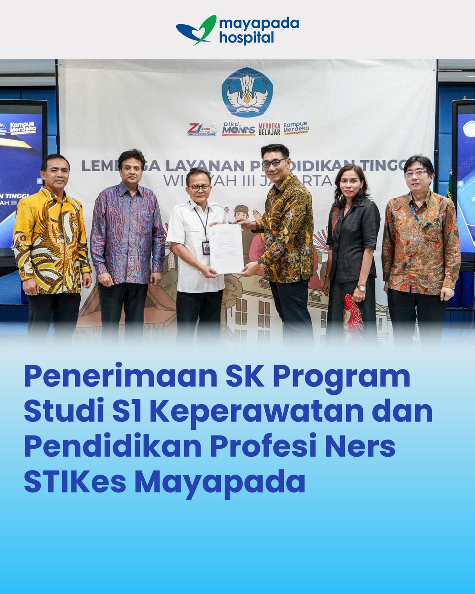 RSMayapada's tweet image. Simak selengkapnya rangkaian acara penerimaan SK Program Studi S1 Keperawatan dan Pendidikan Profesi Ners STIKes Mayapada.
instagram.com/p/DDHN4l9Tuqk/…

#programstudi #s1 #sarjana #sarjanakeperawatan #ilmukeperawatan #kuliah #studi #mayapadahospital #stikes #stikesmayapada