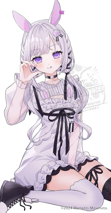 commissionSkebリクエストありがとうございます!らんぐーん様のリクエストよりVtuberの梅花まいさん()を描かせて頂きました!また機会があればよろしくお願いします!#Skeb #Commission 