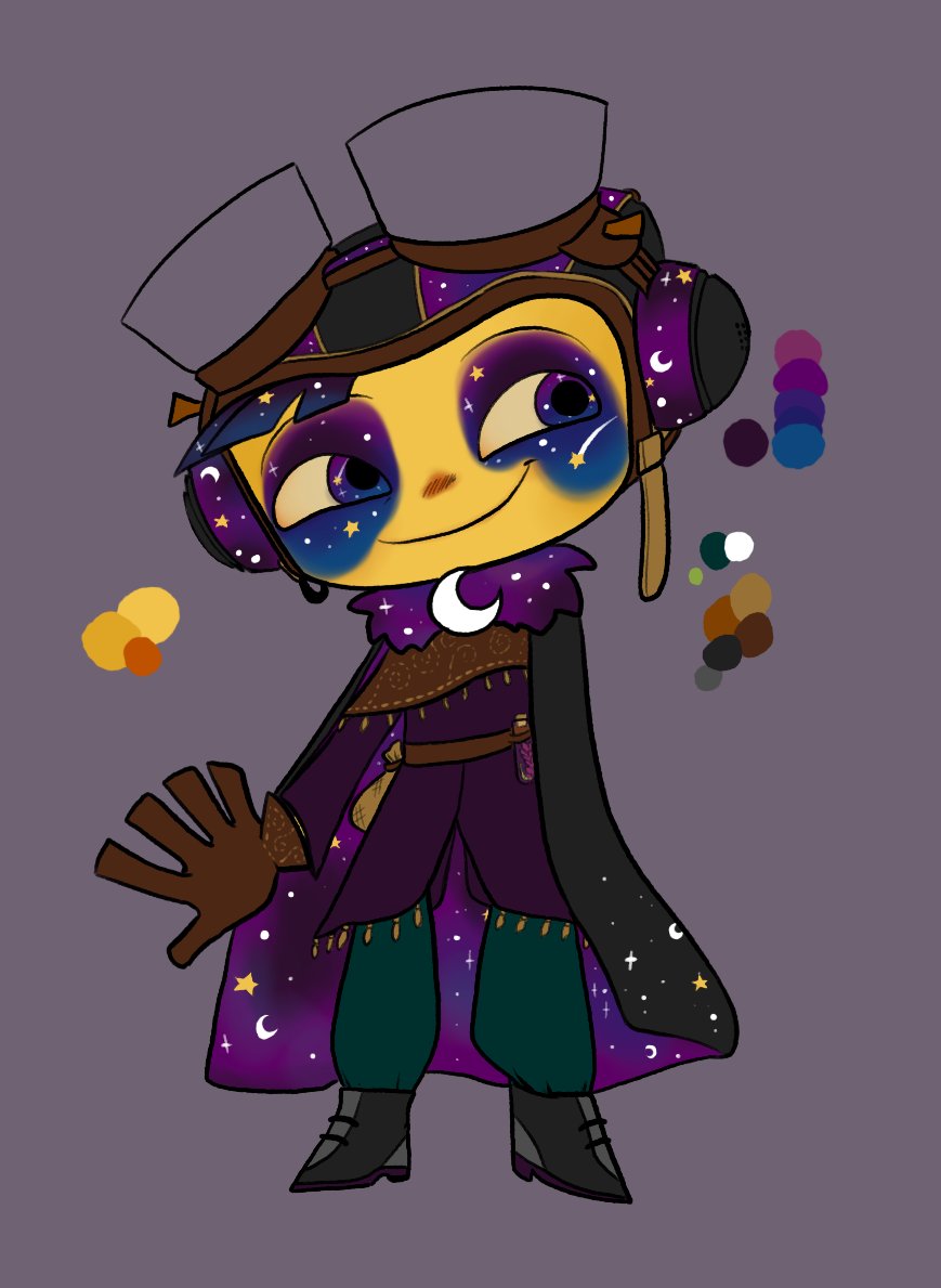 magicmvx's tweet image. Night Raz redesign for Psychonauts Mirror realm AU #AU #Psychonauts #Psychonauts2 #RazputinAquato