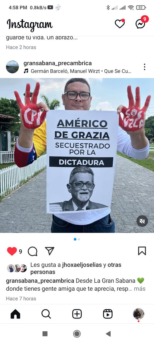 NoelRomeroL's tweet photo. Hoy @AmericoDeGrazia llegó hoy a 65 años de vida. De los cuales hoy cumple 4 meses secuestrado en el #Helicoide El Estado viola sus derechos Constitucionales a la Defensa, al Debido Proceso, Acceso a la justicia, derecho a la visita y está #INCOMUNICADO #AméricoEsInocente https://t.co/g4Irac1OLv
