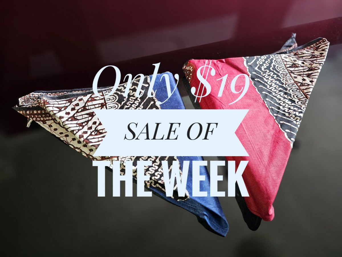 silataustralia's tweet photo. 🔖SALE OF THE WEEK - Iket / Udeng Head Scaft. Only A$19, Save A$16! Sale ends Monday 16th December 2024. Order here 👇
https://t.co/KFlq8FTJDo

#PencakSilat #SilatAustralia #Jurus #ArtForm #MartialArts #FMA https://t.co/aITCJ57234
