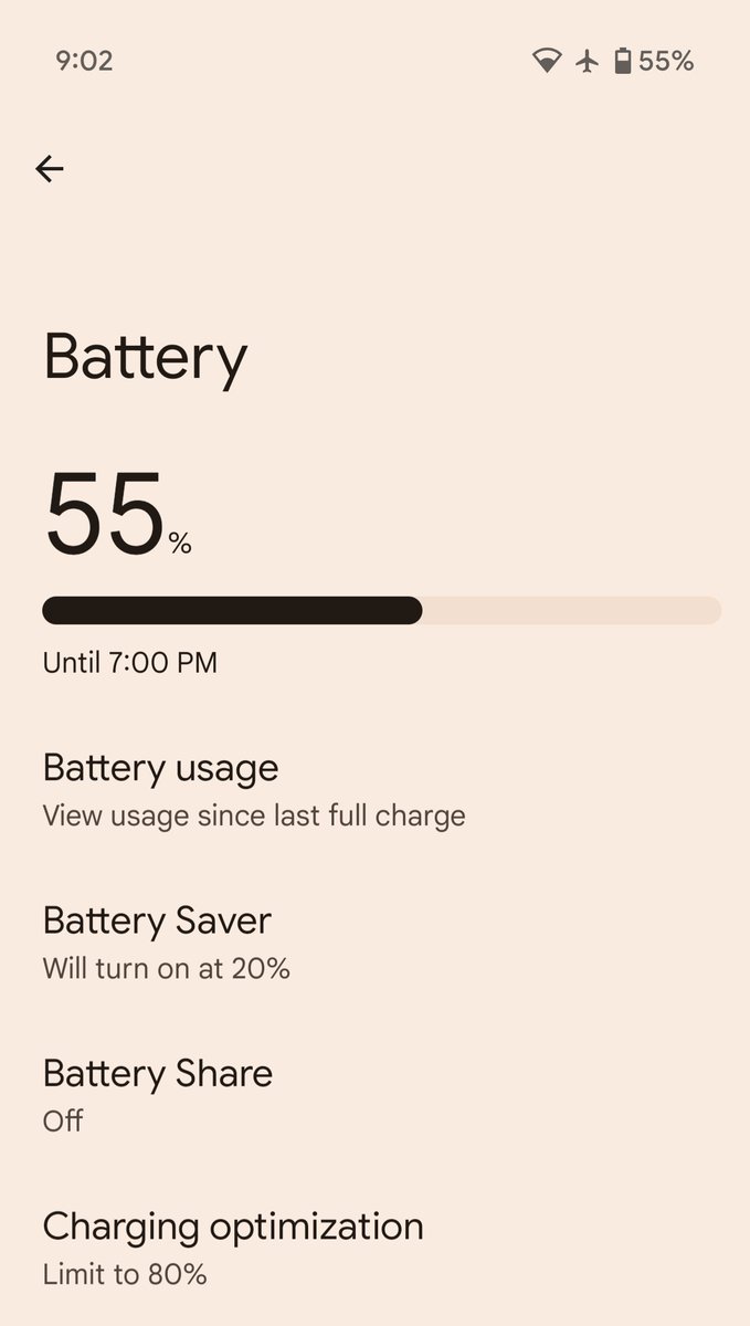 avakharia's tweet image. Two of my favorite updates from @GooglePixel_US latest Android 15 release are Battery Until time indicator and Charging Optimization to 80% for better battery lifespan. #PixelSuperfan #pixel9pro #smallimprovements
