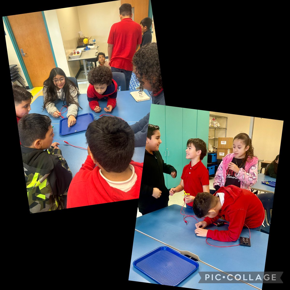 Worth Heights Elementary School (@worthheightsfw) on Twitter photo Fifth graders learning about open/closed circuits and friction/nonfriction. <a href="/CC_Renteria/">Christine Cano Renteria</a> @CharlieGarciaFW Fifth graders learning about open/closed circuits and friction/nonfriction. <a href="/CC_Renteria/">Christine Cano Renteria</a> @CharlieGarciaFW