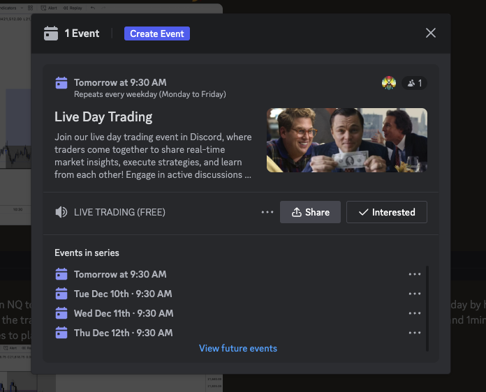 🚨 Live Trading Sessions 🚨

Join us every day from 9:30 AM - 10:30 AM EST for real-time market insights, trade alerts, and strategies! 🕒💹

🔗 discord.gg/WTthkAEA?event…

Whether you're a pro or just starting out, these sessions are perfect to level up your trading 📈🔥
#StayDegen