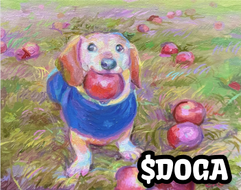 AppleDog_Sol's tweet photo. MASTERPIECE.
$DOGA https://t.co/vrw8ADCqlE