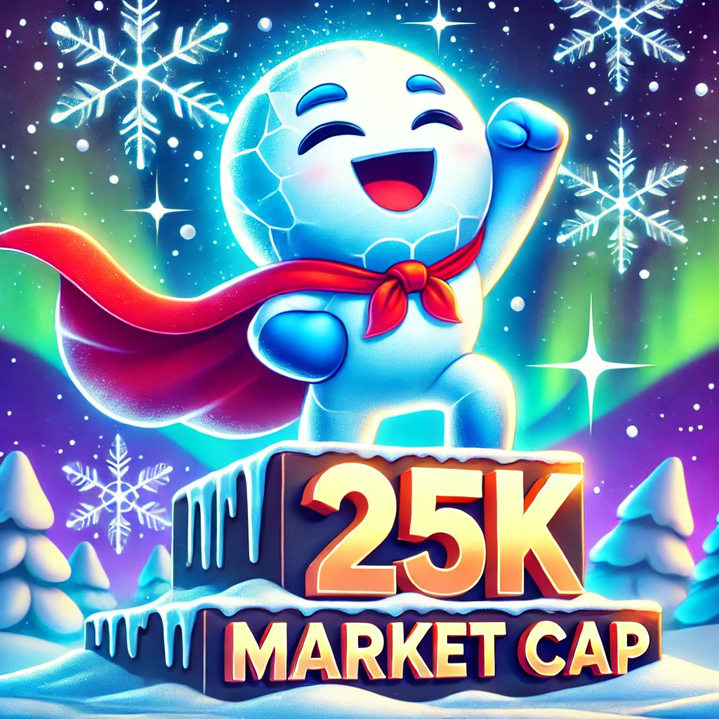 SnowBallADA's tweet photo. ❄️🚀 Snowball has hit 25K MC on @snekdotfun! 🎉
We’re rolling faster, growing stronger, and there’s no stopping this avalanche! 🌨️
Join the momentum and let’s keep climbing higher!
Buy here - https://t.co/QY0RM408fZ
#SnowBall #SNBAL #25KMC #Cardano #SnekFun https://t.co/J3i8VkUWsP