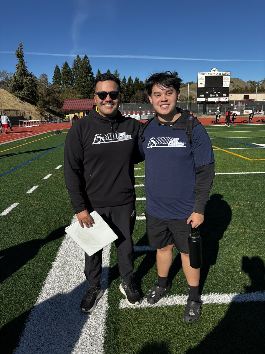 AndyLHarper's tweet photo. Had a great day at the @TheChrisRubio Nor Cal snapping camp today. Always an honor to compete against all the other long snappers. And thank you @CruzARubio and @Tim_Hernandez70 for running a great camp. (Video of FG snaps) https://t.co/V1vs3JcLAL