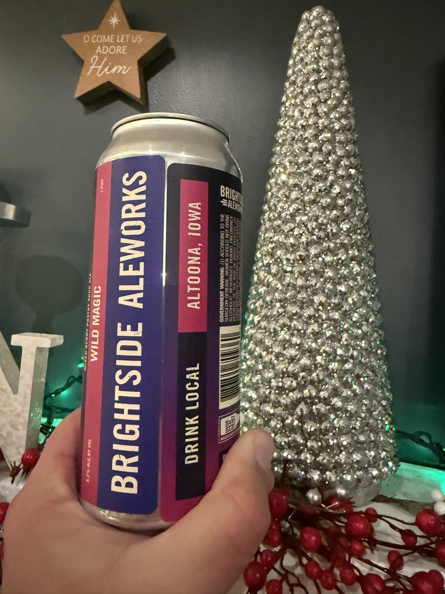 #AdventCalendar Day 7 <a href="/BrightsideAles/">Brightside Aleworks</a> <a href="/IACraftBeerTent/">IowaCraftBeerTent</a> #IACraftBeerAdventBox