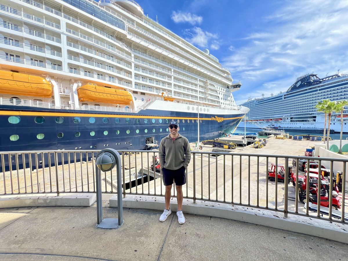 S_pratt23's tweet photo. The name of the #DisneyTreasure is quite fitting, though I may be biased! This past week aboard was incredible; many years of hard work went into designing &amp; constructing this amazing ship! Congrats to our entire team! She really did turn out beautiful! https://t.co/2xP4hTlxc2