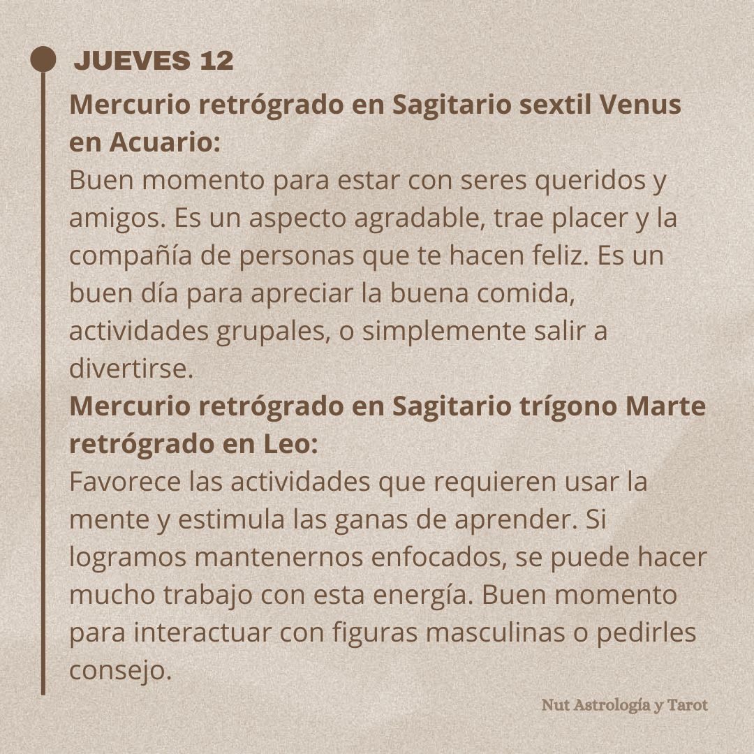NUTastrologa's tweet photo. Jueves 12
#transitosplanetarios #astrologia https://t.co/qQjbXNjxnj