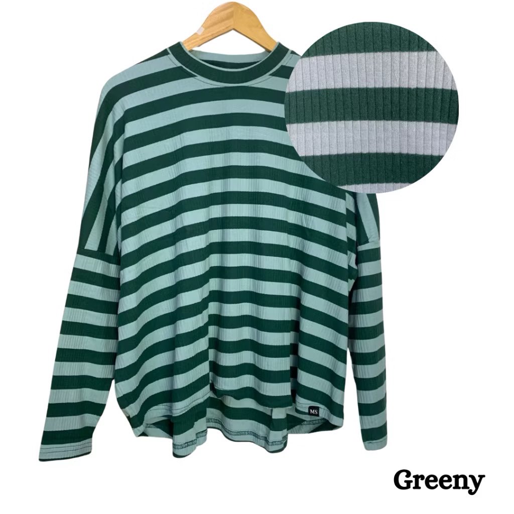 Terjumpa tshirt stripes baggy ala unilolo. Harga opcoz la lagi murah 😁