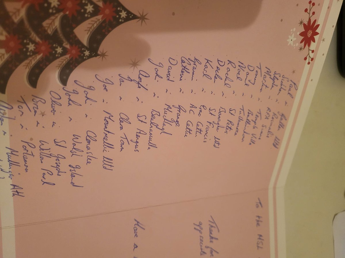 I would like to thank all the clubs who sent the committee a voucher for the Bridge house for the committee to use. It was nice to receive a card thanking us for the work we do in the league.  We must be doing something right. Again, thank you