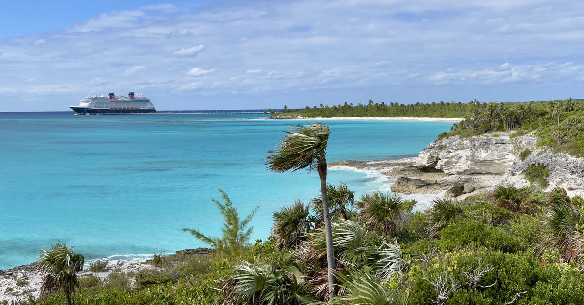 S_pratt23's tweet photo. And a very special day too for the merging of two of my last projects when she called to #DisneyLookoutCay at Lighthouse Point for the first time! https://t.co/6PELNqoA1l