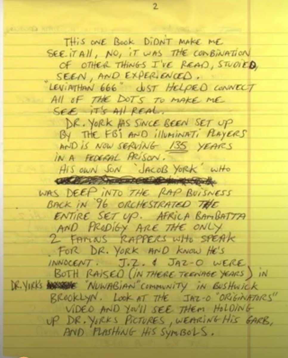 itshellaclassic's tweet photo. Rare handwriting letter from Prodigy of Mobb Deep dissing Jay-Z & The Illuminati
#ripbandannaP #hellaclassic https://t.co/hJEtkO5m38