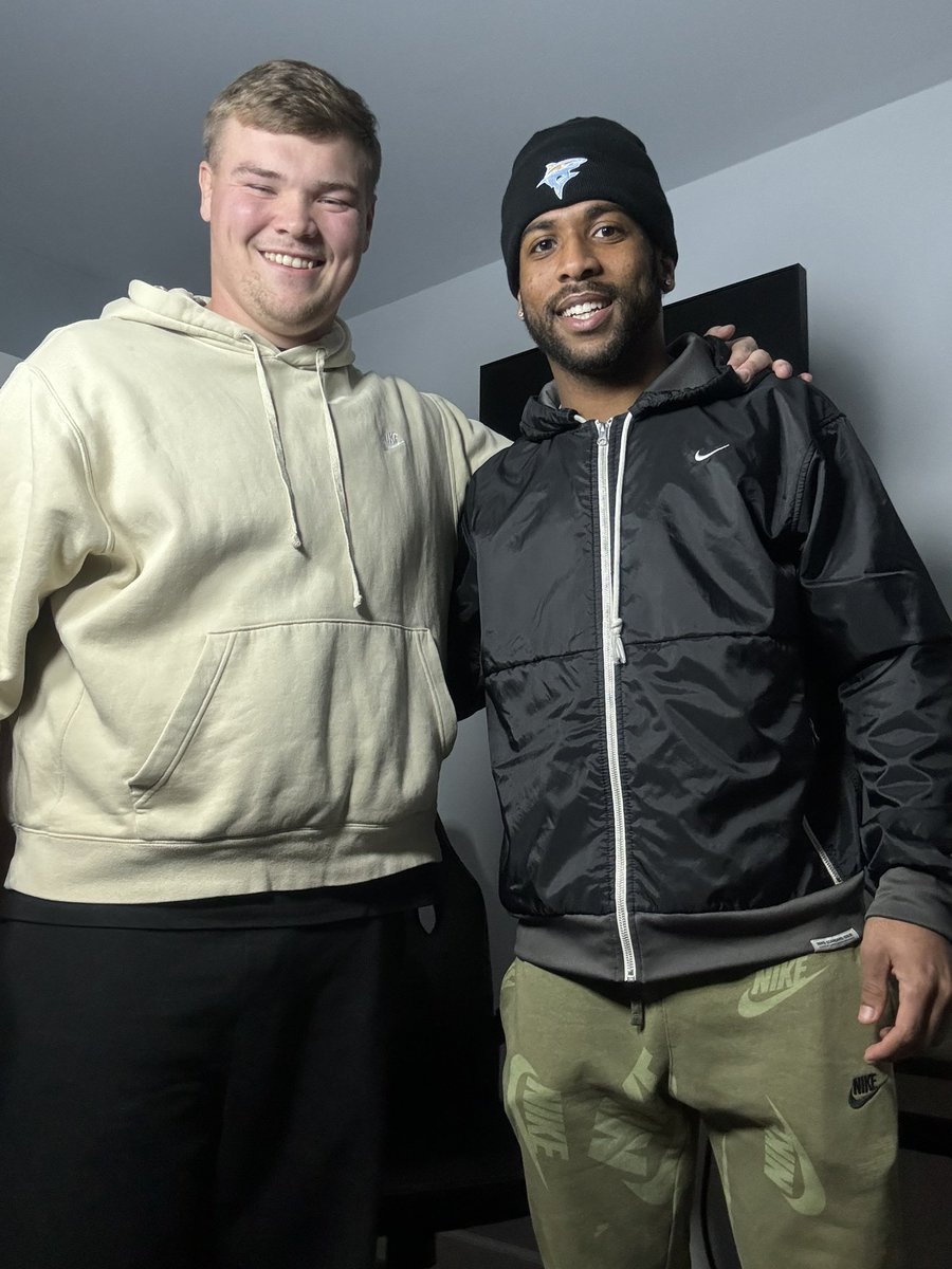 lstec50's tweet photo. Michael Love has just finished his last season at Long Island University for football and has declared for the NFL Draft. 

Previously to that Michael played football at Northern Illinois University and Iowa Western

Subscribe on YouTube and Spotify for weekly episodes! https://t.co/iMqvduBOor