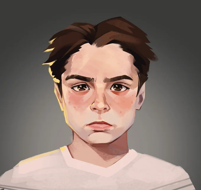 lil arcane self portrait from tonight!!! 