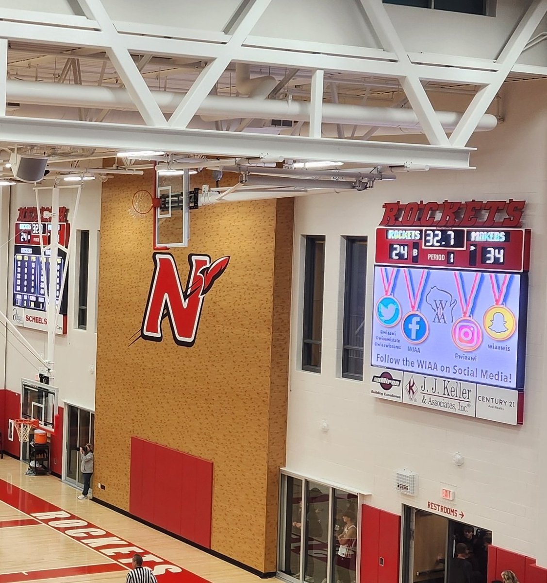 This is not a college facility.

This is a high school facility.

📍 Neenah High School