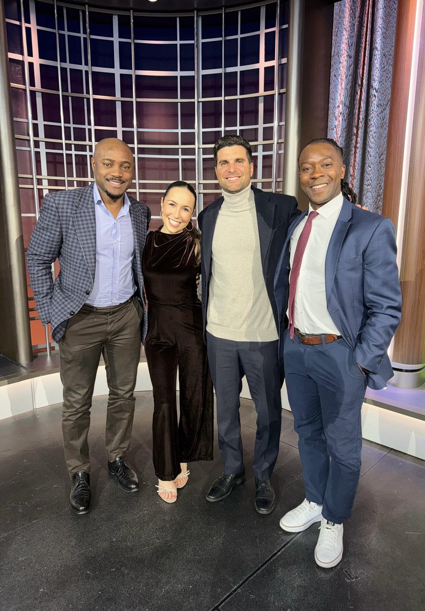 Great weekend w/ the guys ⚽️ <a href="/CBSSportsGolazo/">CBS Sports Golazo ⚽️</a> <a href="/SalZizzo/">Sal Zizzo</a> <a href="/MikeLahoud/">Michael Lahoud</a> <a href="/nigel/">Nigel Ewan</a>