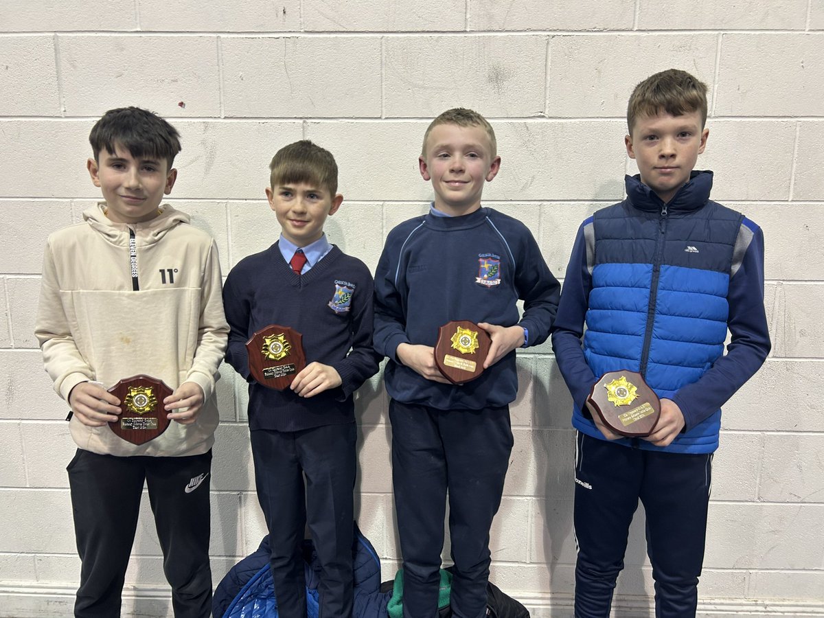 Comhghairdeas mór lenár bhfoireann Tráth na gCeist! Congratulations to our superb Quiz team who finished in 3rd place in the county final of tonight’s GAA Quiz just 2 points behind the winners! Maith sibh a bhuachaillí!💪🏼<a href="/TippCumanNamBun/">Tipperary Cumann na mBunscol</a> <a href="/DurlasOgGAA/">Durlas Óg</a> <a href="/thurlessars/">Thurles Sarsfields</a> <a href="/ThurlesGaels/">ThurlesGaels</a>