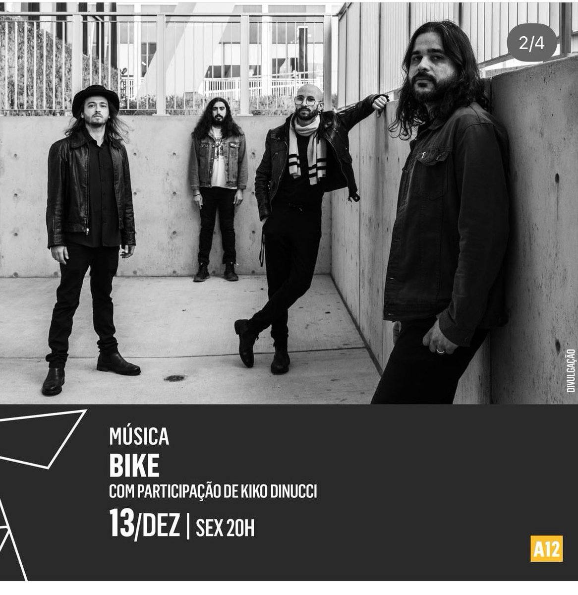 Agenda 
Tem <a href="/bikeoficial/">BIKE</a> com participação do @kikodinucci na próxima sexta-feira dia 13 de Dezembro no <a href="/sesc24demaio/">Sesc 24 de Maio</a> 
#agenda #bike #kikodinucci #sesc24demaio