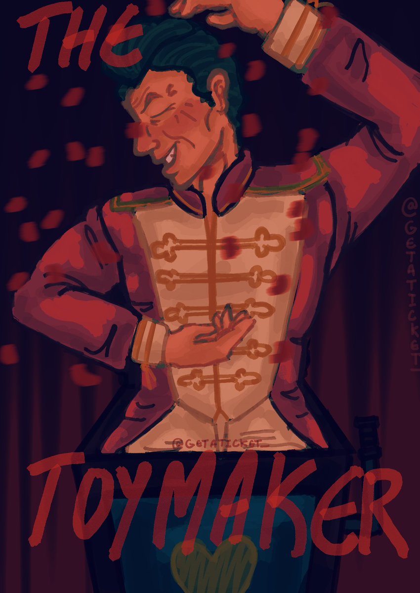 GETATICKET_'s tweet photo. The Toymaker again because I am so in love with him 🙏🏻

#DOCTORWHO https://t.co/4zuV0GdYXI