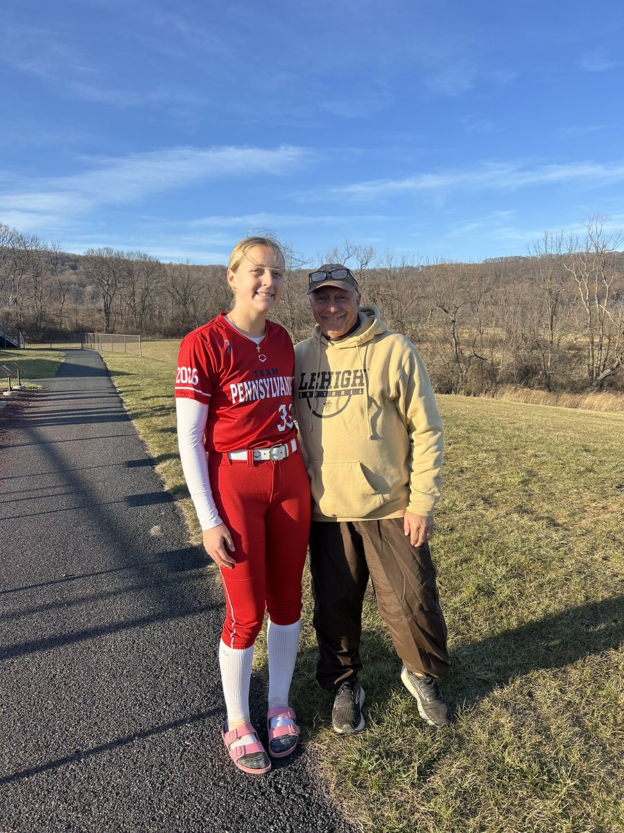 Kellymorr33's tweet photo. I had a great time at the @Lehighsoftball camp today! Thank you to all of the coaches and players who made it such a great day with very valuable instruction. @frantro1942 @teampafastpitch @TPAKowalski https://t.co/16Nv8xFU35