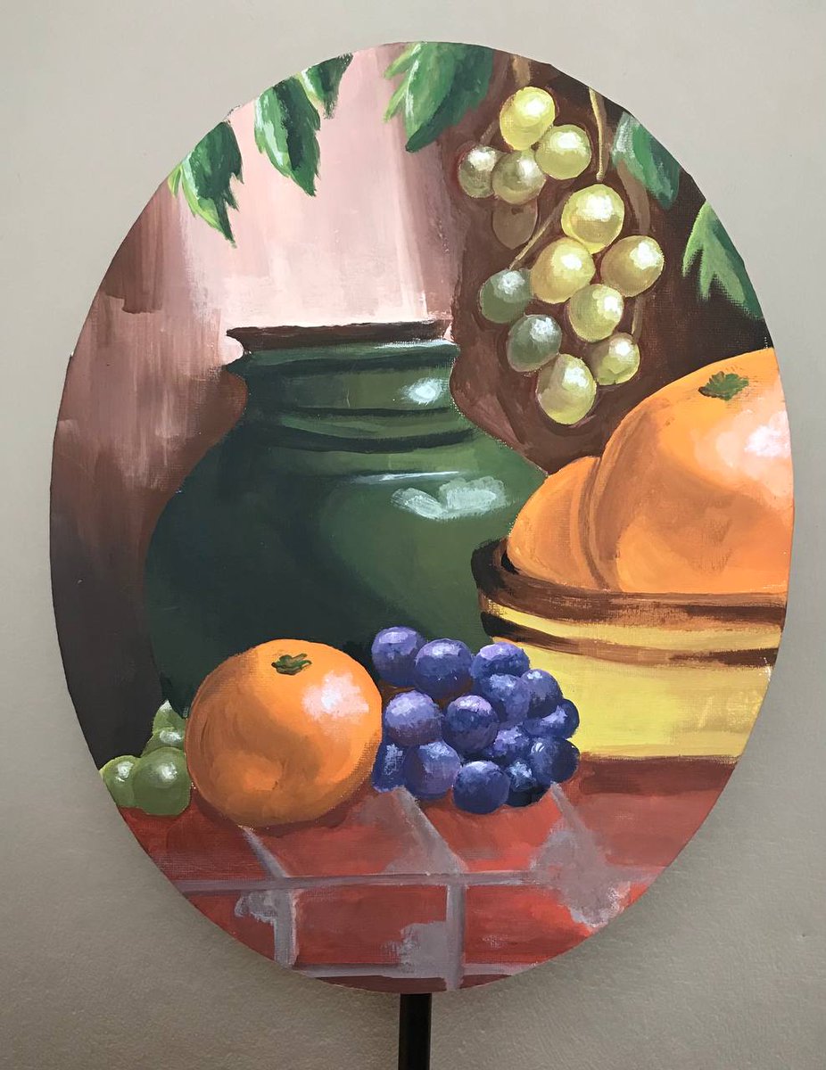 Buenas tardes amigos en el siguiente hilo iré mostrando mis obras  disponibles si usted quiere apoyarme le daré la información en el WhatsApp  7176 - 3808 por texto 
Soy una joven en proceso de formación superior saliendo adelante con mi trabajo 
De antemano gracias