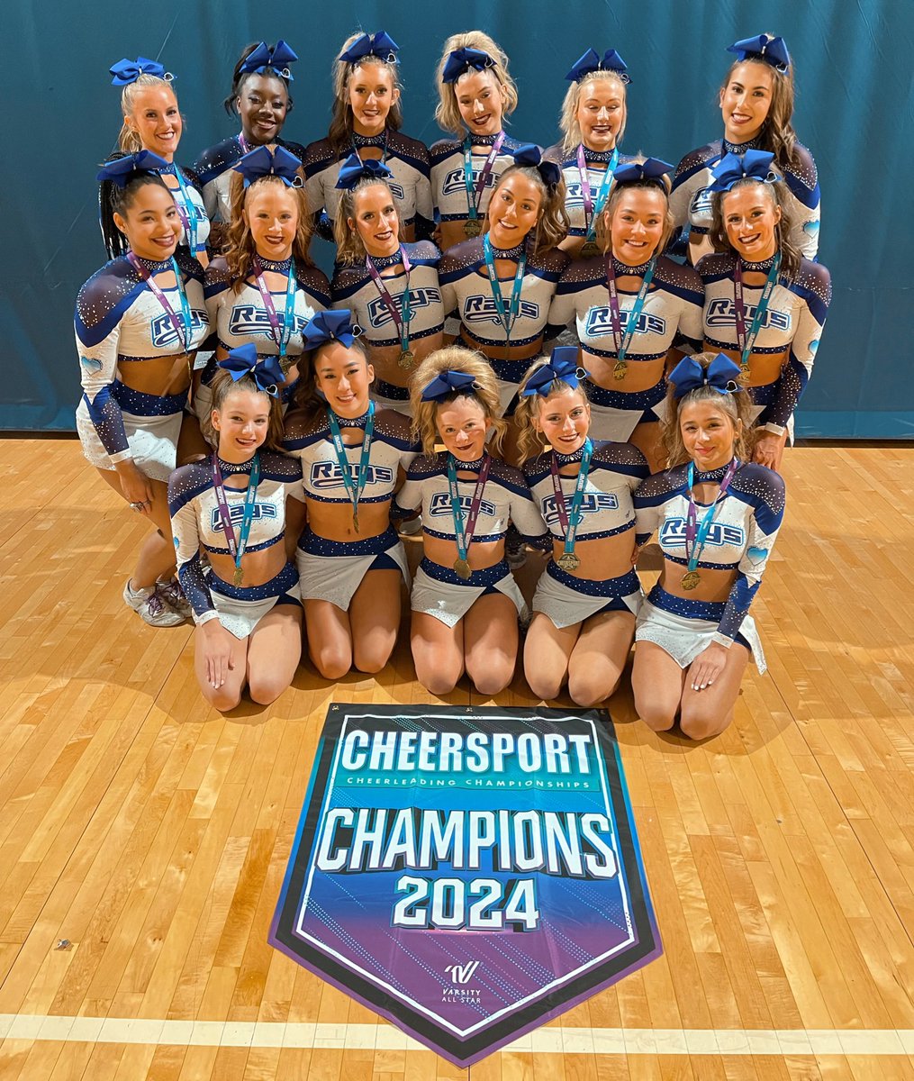Purple_Rays1's tweet photo. Cheersport Cartersville Champions!!! 💟🥳🏆 #PurpleParty #RSVP https://t.co/hhhWQeRkVl