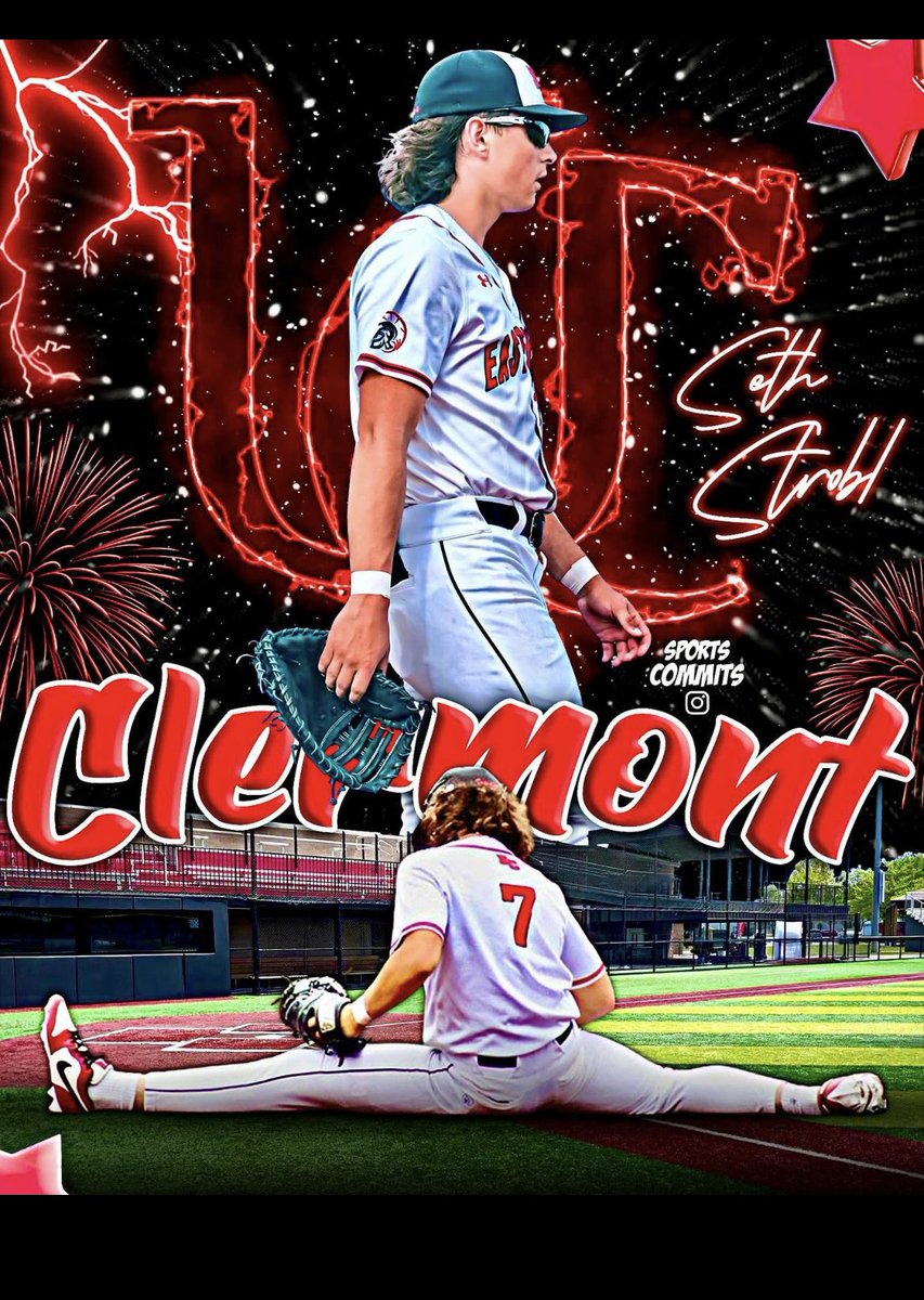 Congrats to Senior Seth Strobl on his commitment to UC Clermont.
#weareec ⚾️